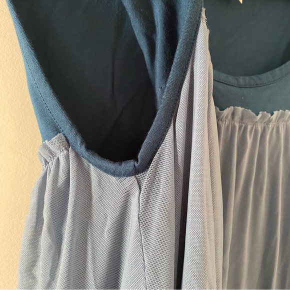 Matilda Jane School Spirit Layered Tank
Tunic Blue/yellow ruffles sheer size med - Picture 12 of 12